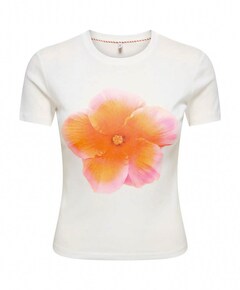Dames T-shirt ecru
