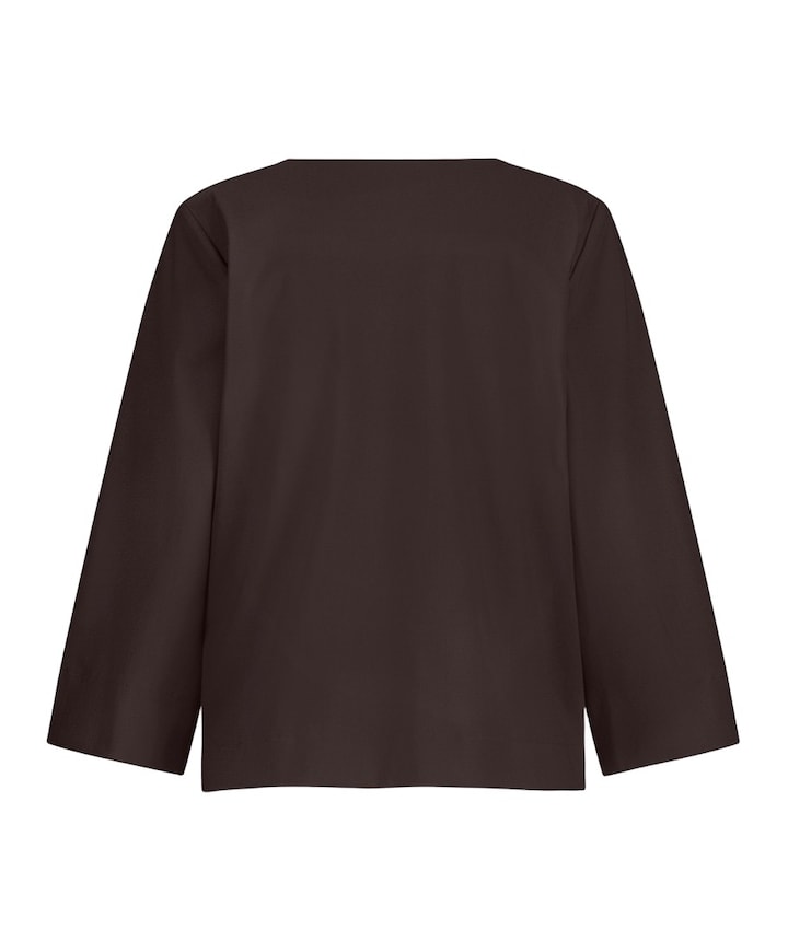 Dames longsleeve bruin