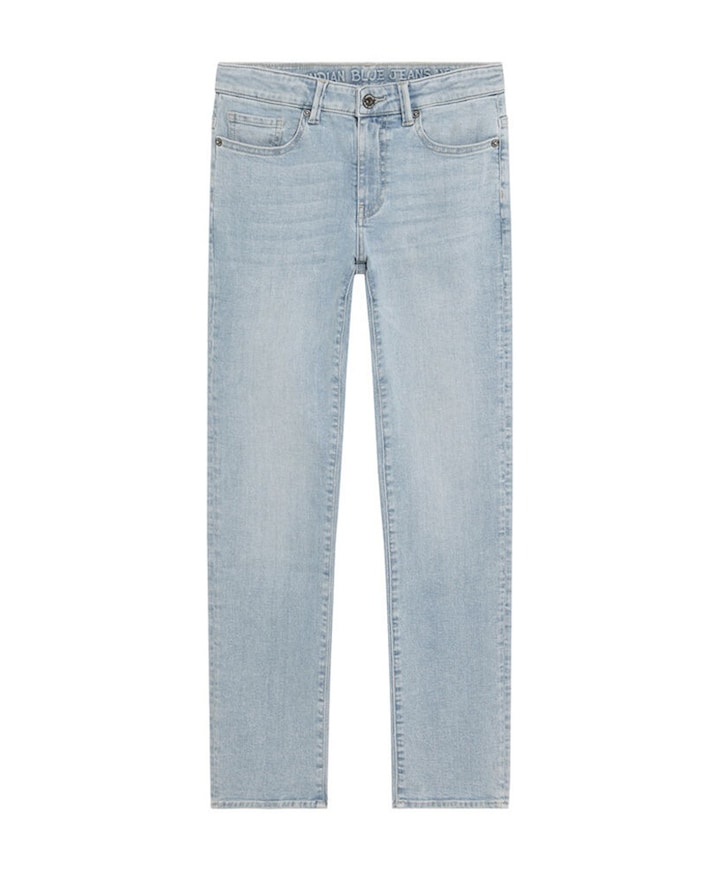 Wide Straight Fit Blue jongens jeans blauw