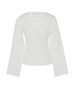 Dames longsleeve ecru