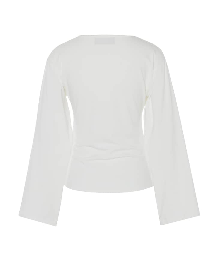 Dames longsleeve ecru