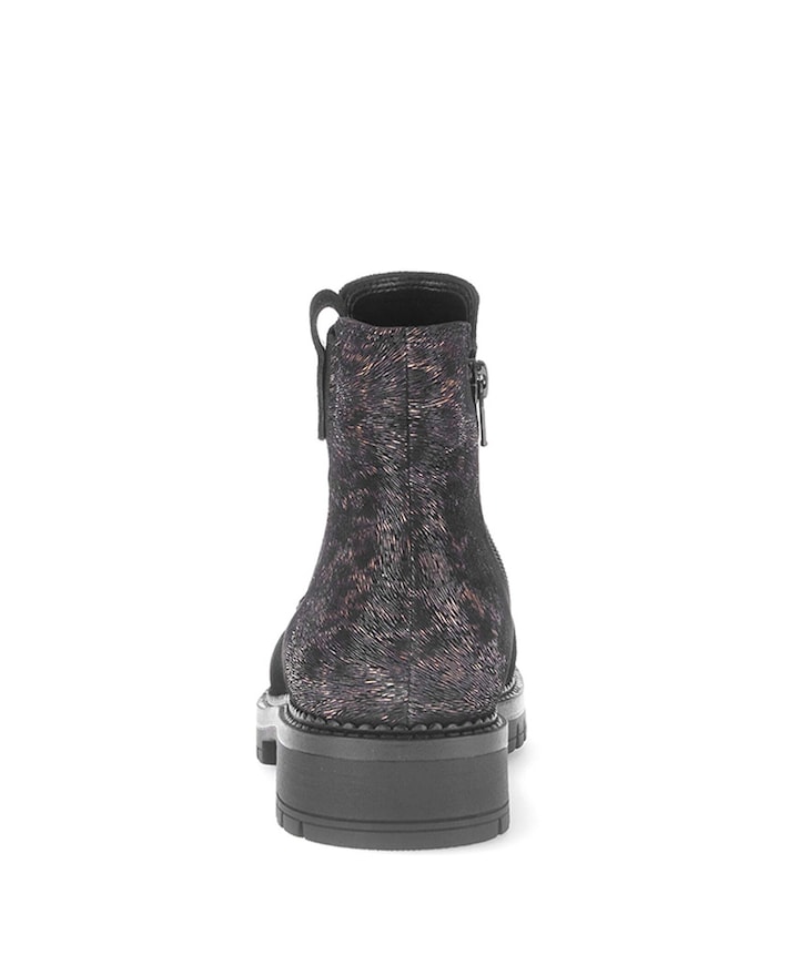 dames enkellaarzen zwart