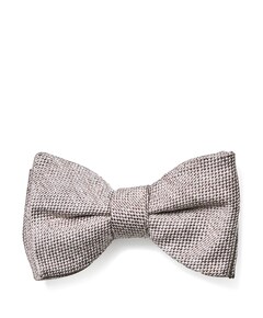 Vlinderstrikje beige