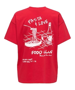 Dames T-shirt rood