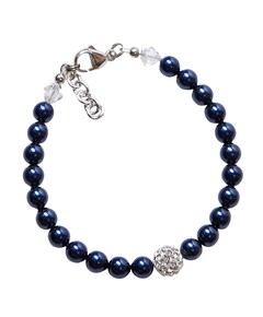 Dames armband blauw