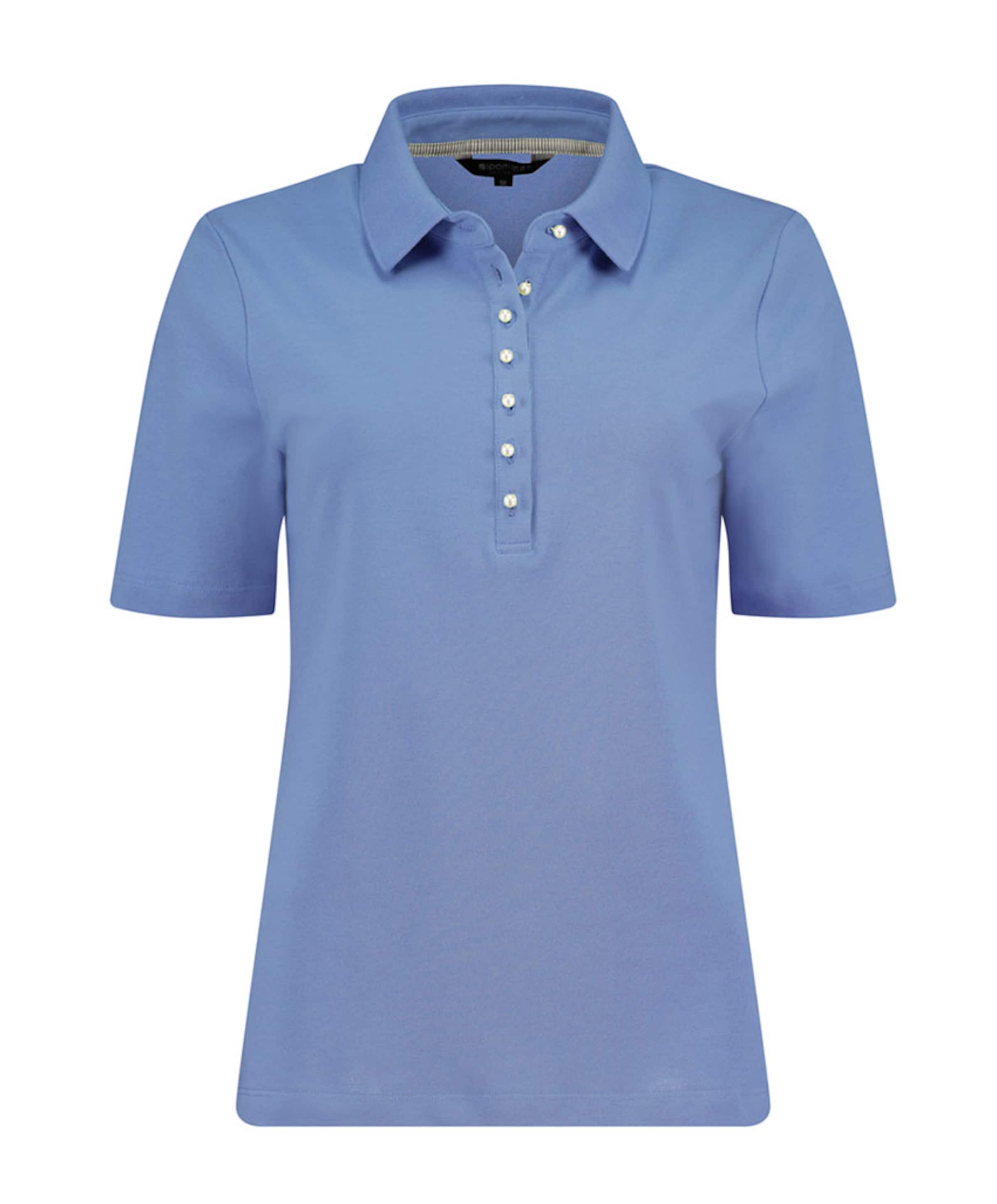 Dames polo blauw