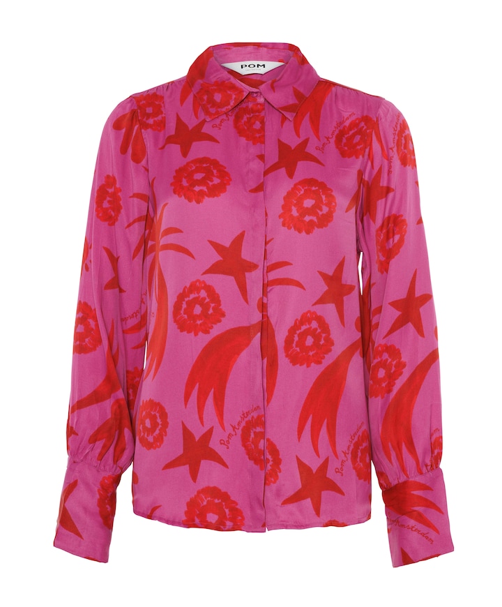 Dames blouse roze