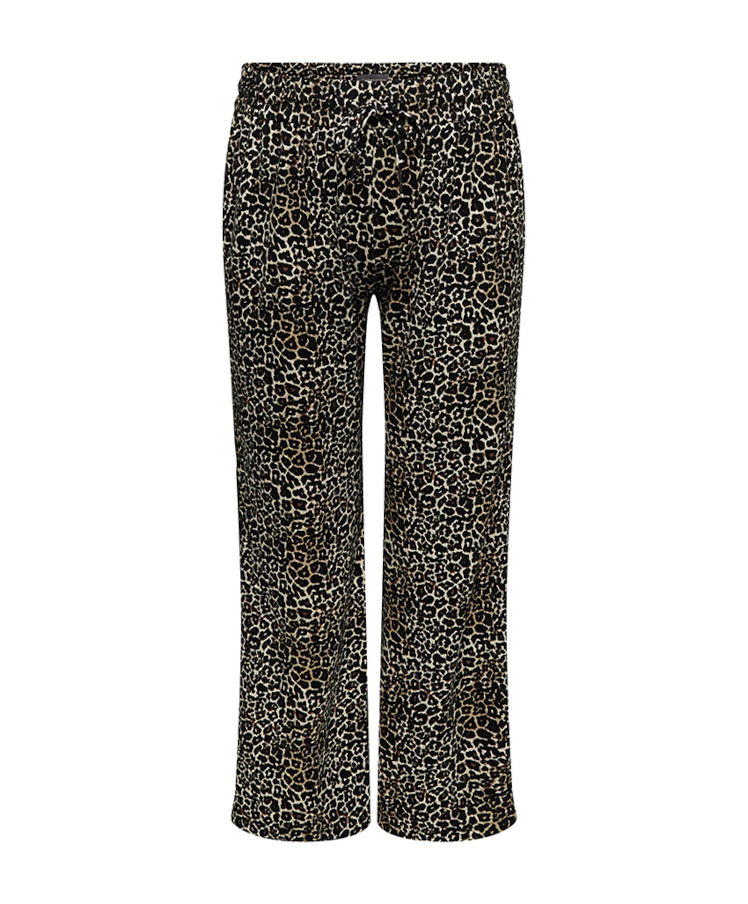 CARPOPTRASH-TADIA MW AOP X-WIDE TAPE PNT broek zwart