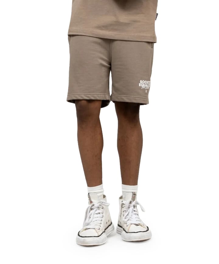 Oversized shorts societé Uniseks korte broek beige