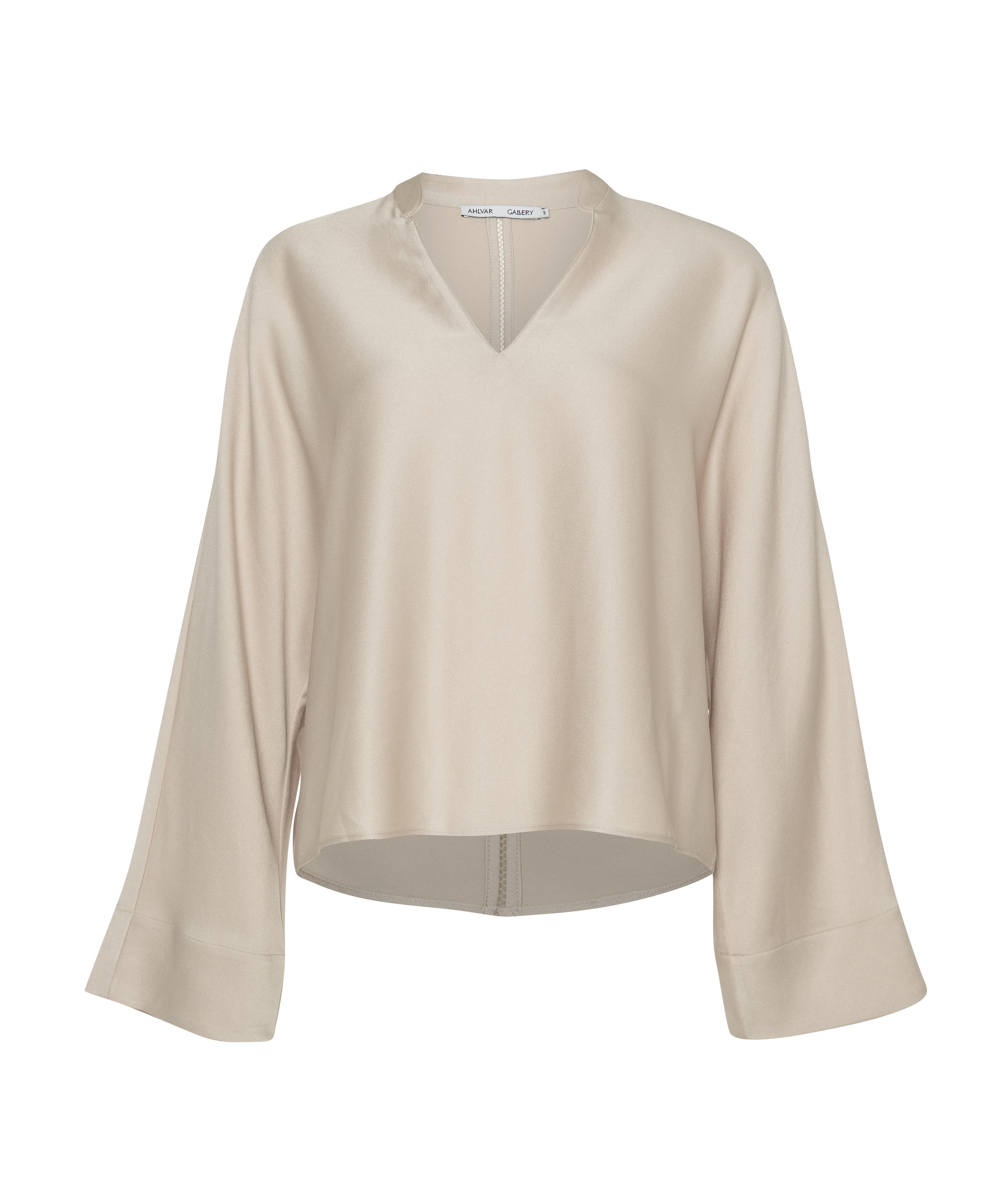 Dames blouse grijs