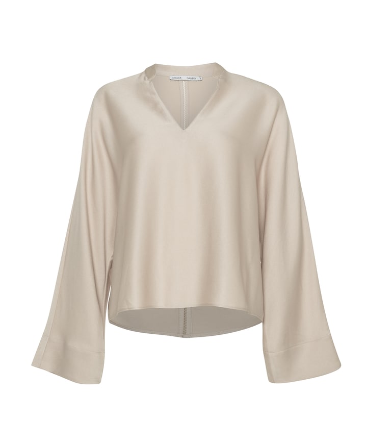 Dames blouse grijs