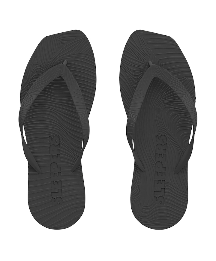 70900560 dames slippers zwart