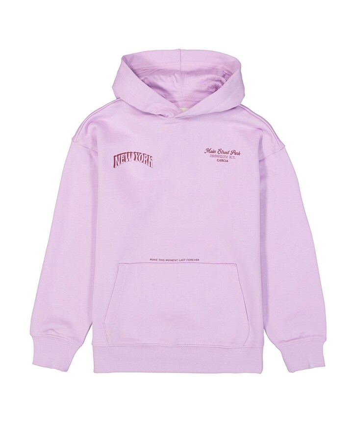 Meisjes hoodie paars