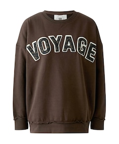 Dames sweater bruin