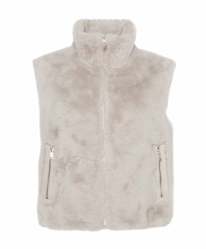 Dames gilet ecru