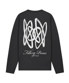 Heren longsleeve zwart