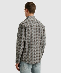 Overhemd lange mouw grijs