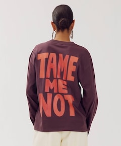 Dames longsleeve bordeaux