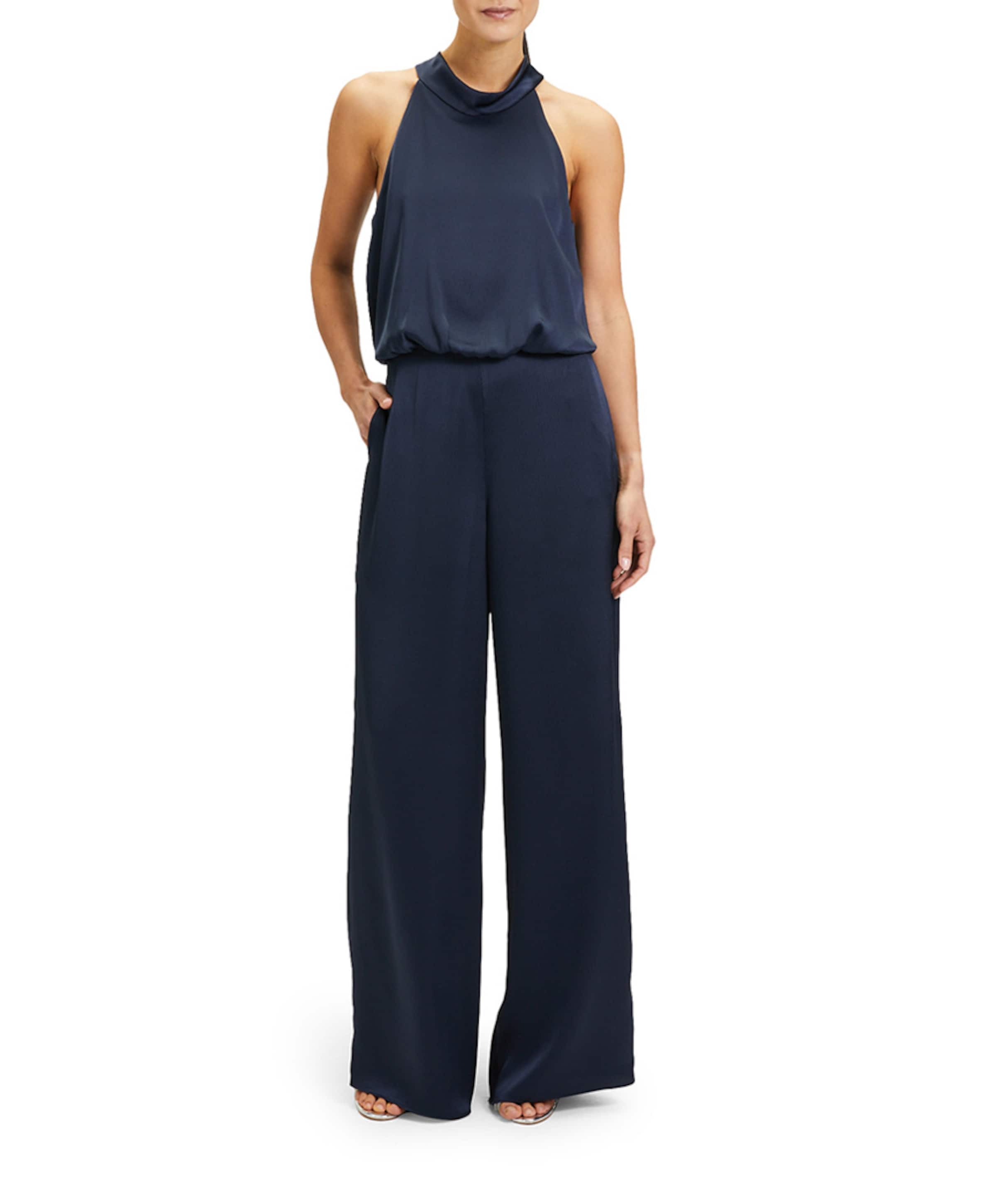 Overall dames jumpsuit blauw