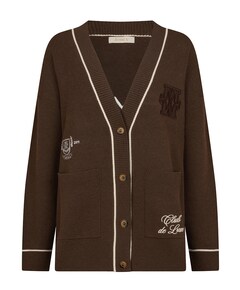 Dames vest bruin