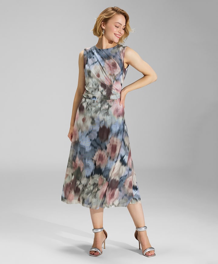 Dames jurk multicolor