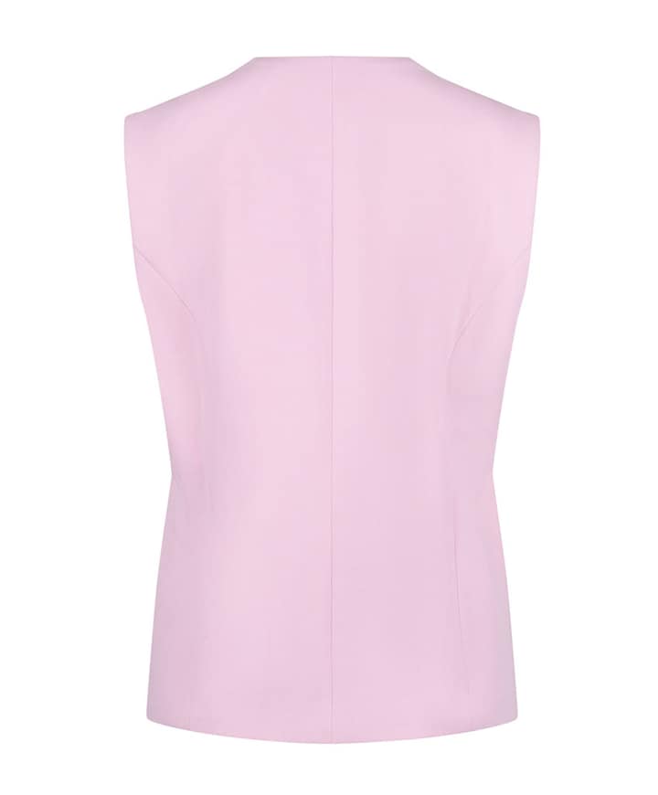 Dames gilet roze