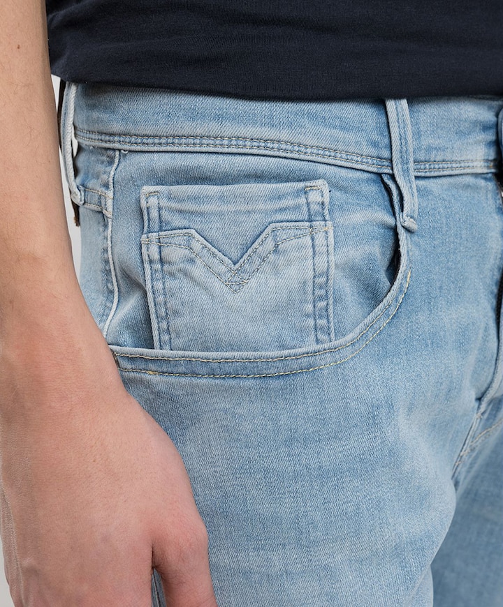 Heren jeans blauw