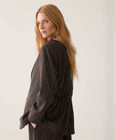 Dames blazer bruin