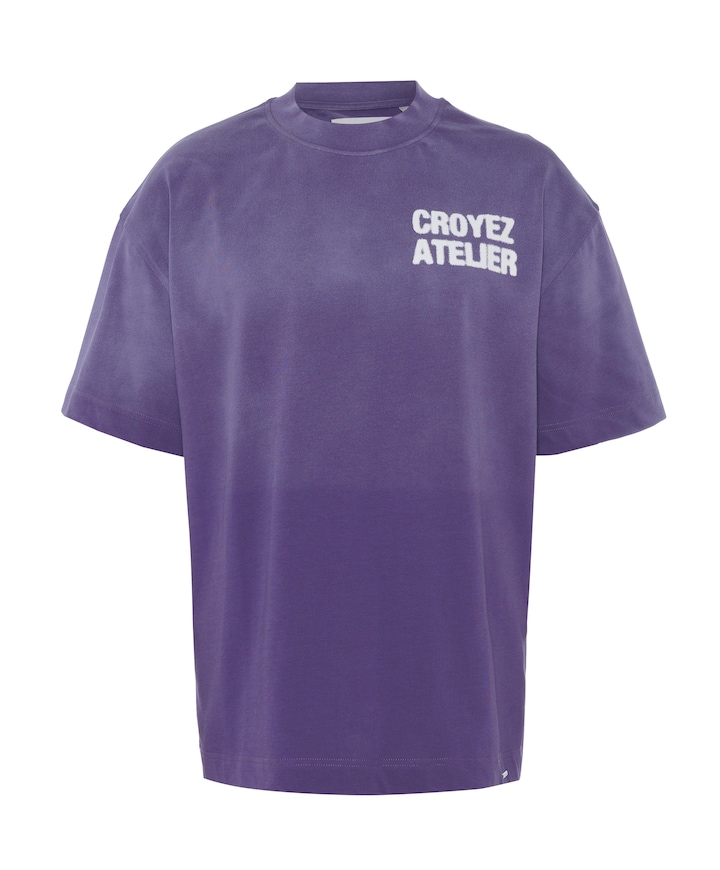 Heren T-shirt paars