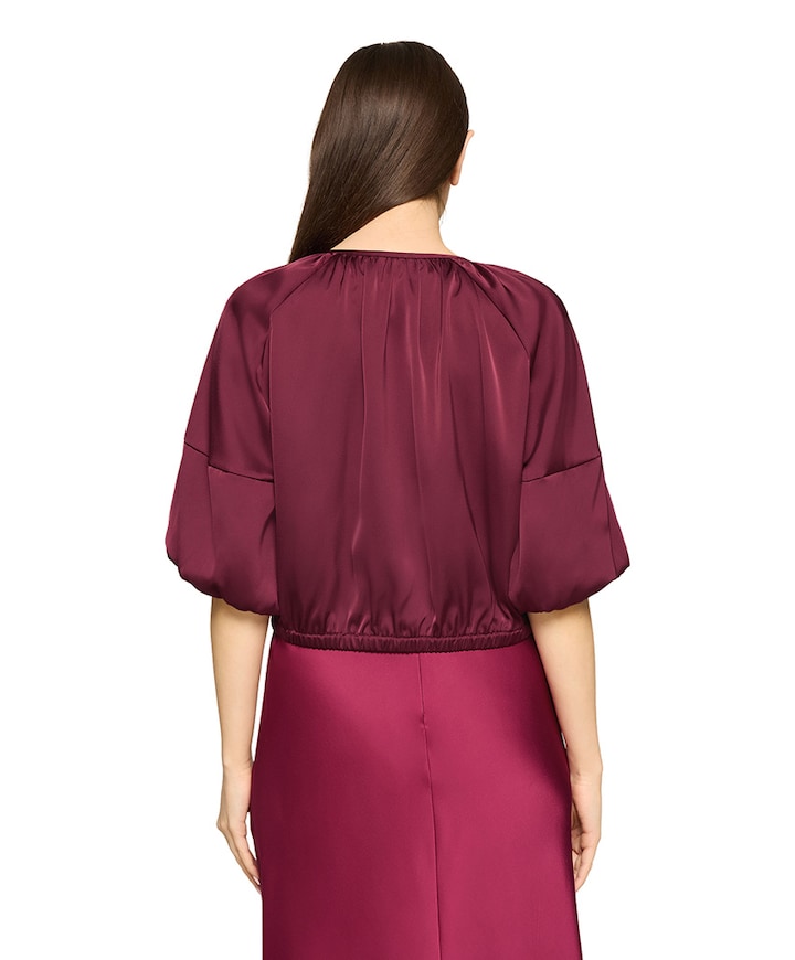 Dames jas bordeaux