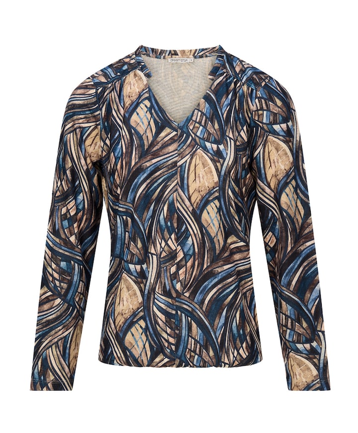 Dames top blauw