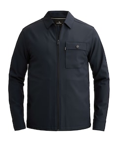 Heren overshirt blauw