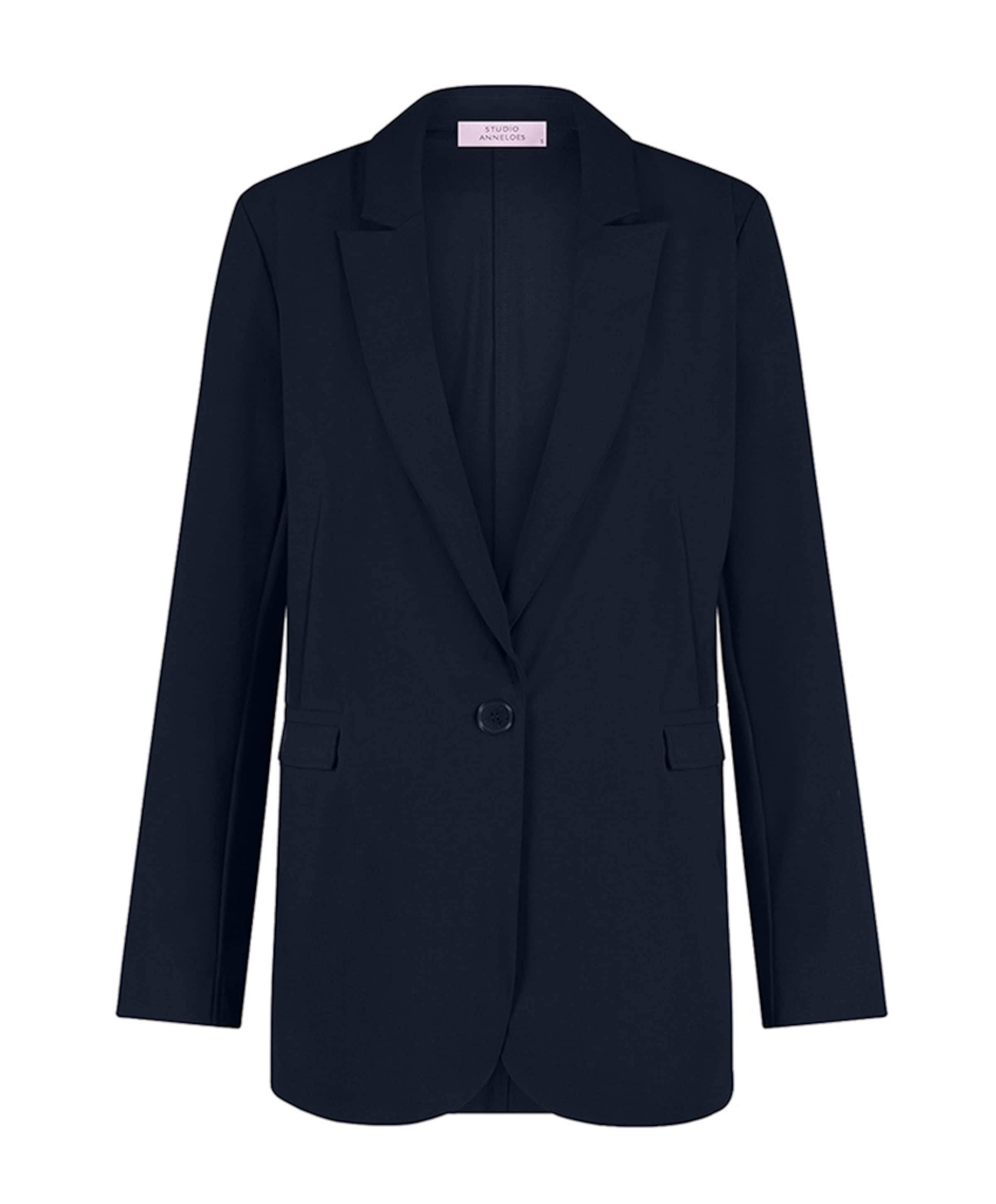 Dames blazer blauw