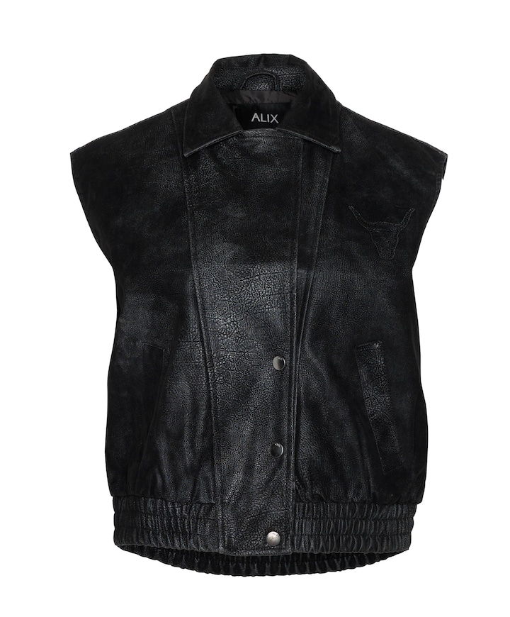 Dames gilet zwart