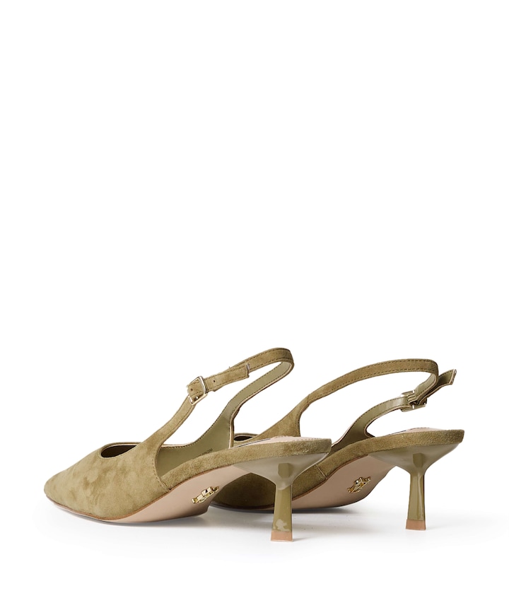 Korra dames slingbacks groen