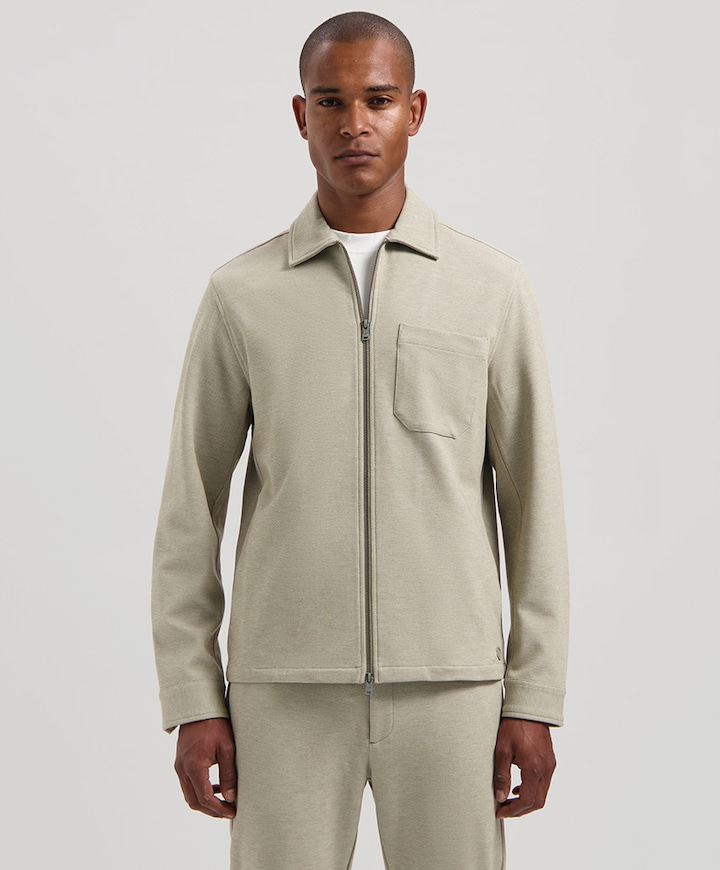 Heren overshirt groen