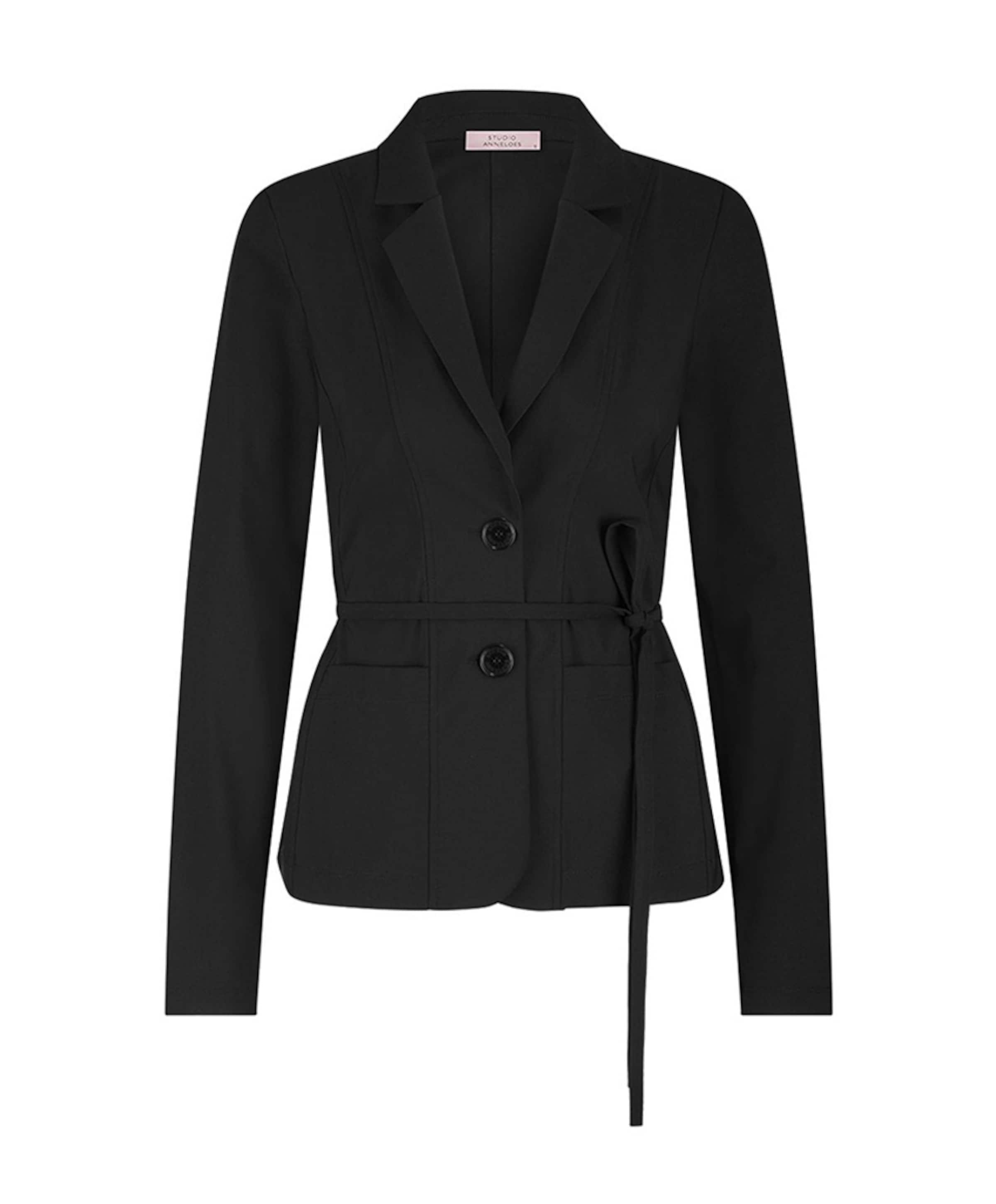 Dames blazer zwart