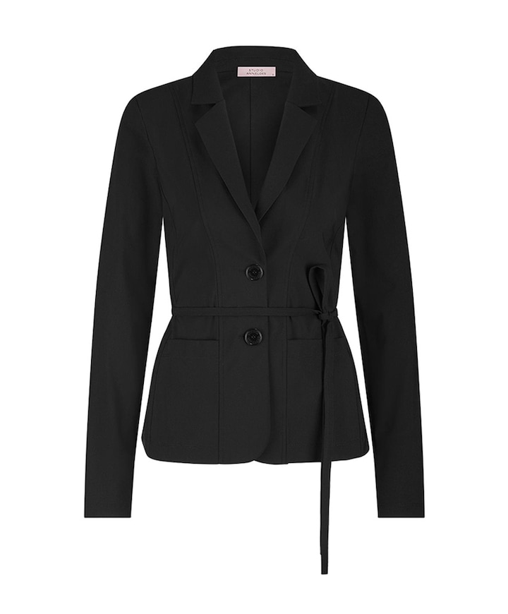 Dames blazer zwart