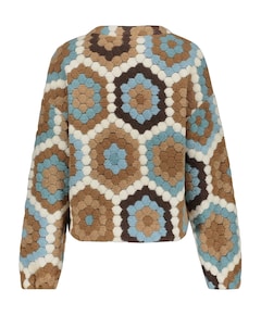 Dames vest multicolor
