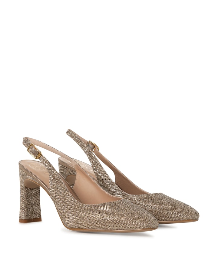 Winna dames slingbacks goud