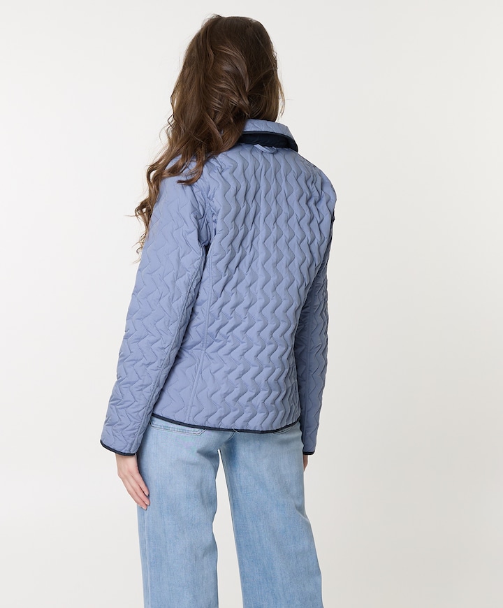 Dames jas blauw