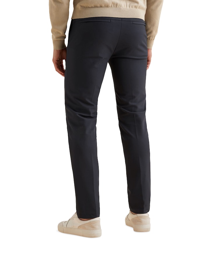 V12 CHINO TECHNICAL STRETCH heren broek blauw