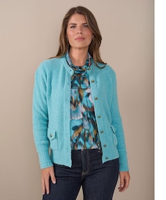 Dames vest groen
