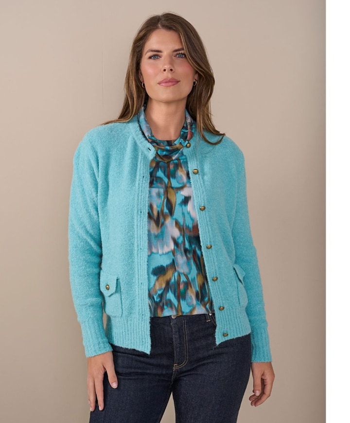 Dames vest groen