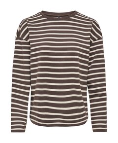 Dames longsleeve bruin