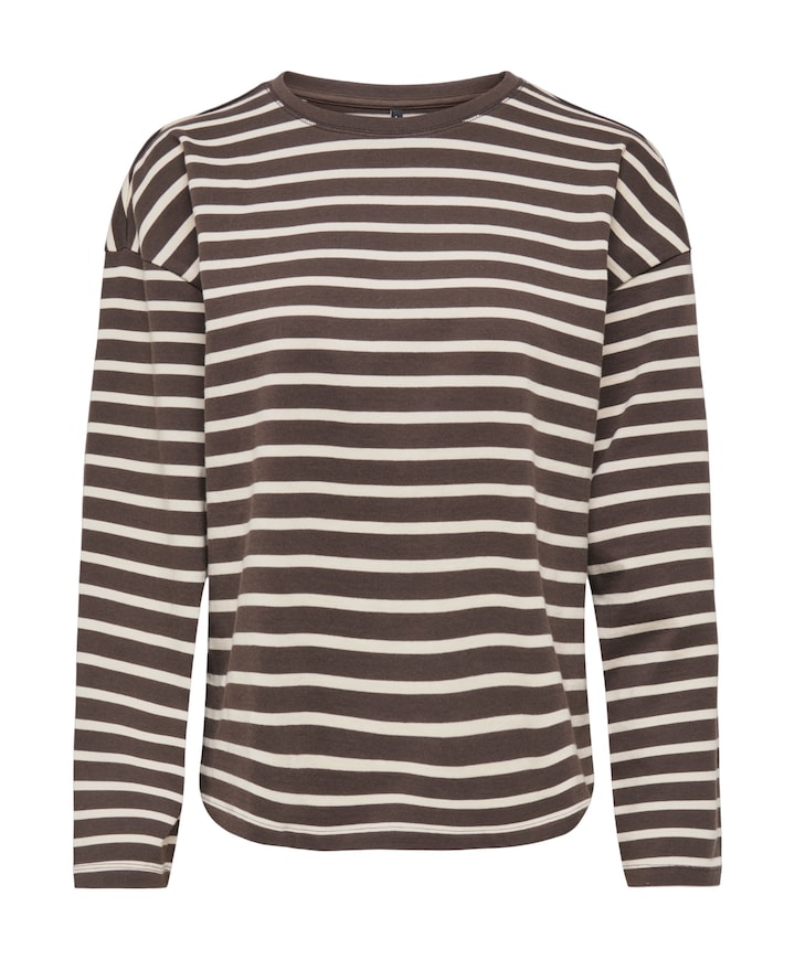 Dames longsleeve bruin