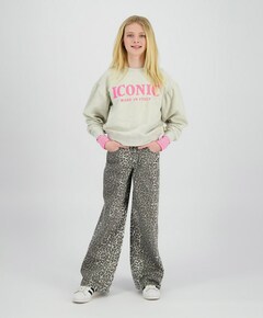 Meisjes sweater grijs