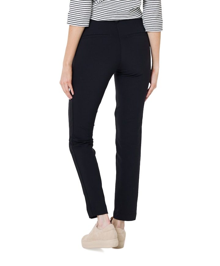 Pull On Slim dames broek zwart
