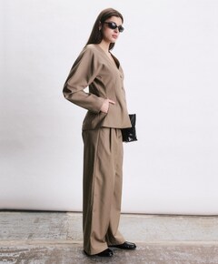 Dames blazer beige