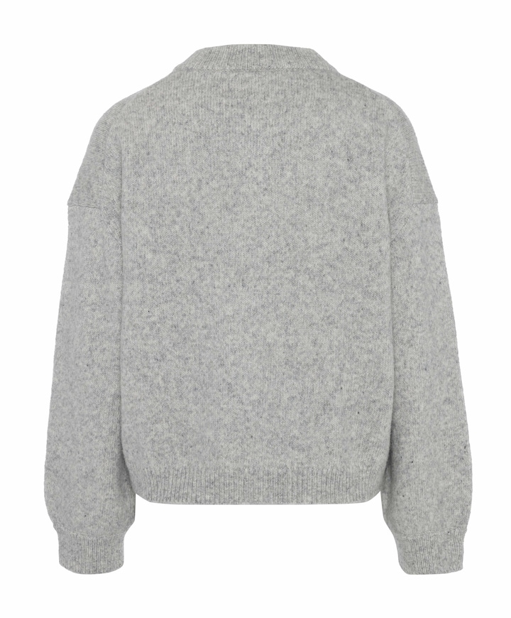 Dames vest grijs